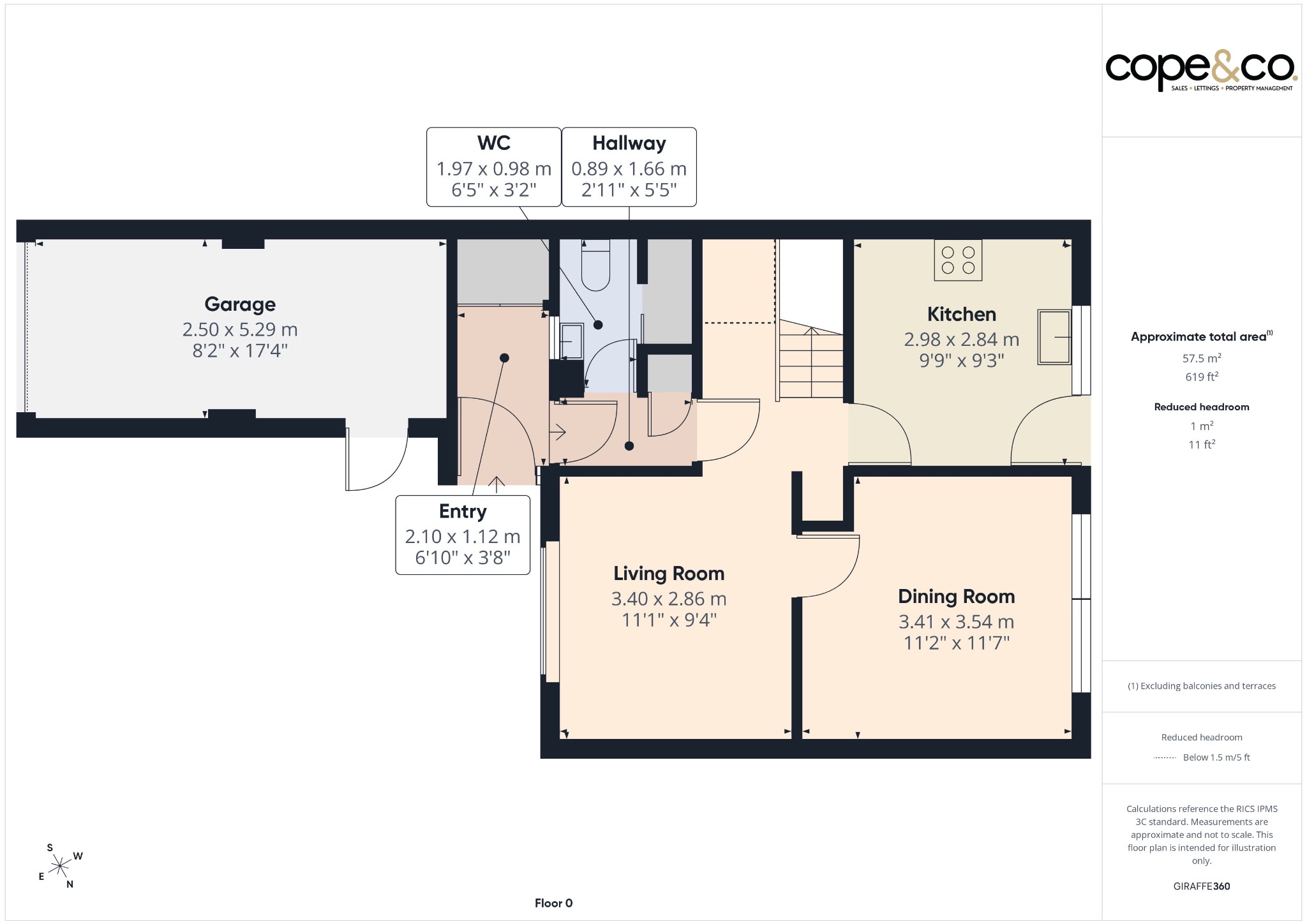 11 St. Chads Close, Burton-On-Trent, Staffordshire floorplan