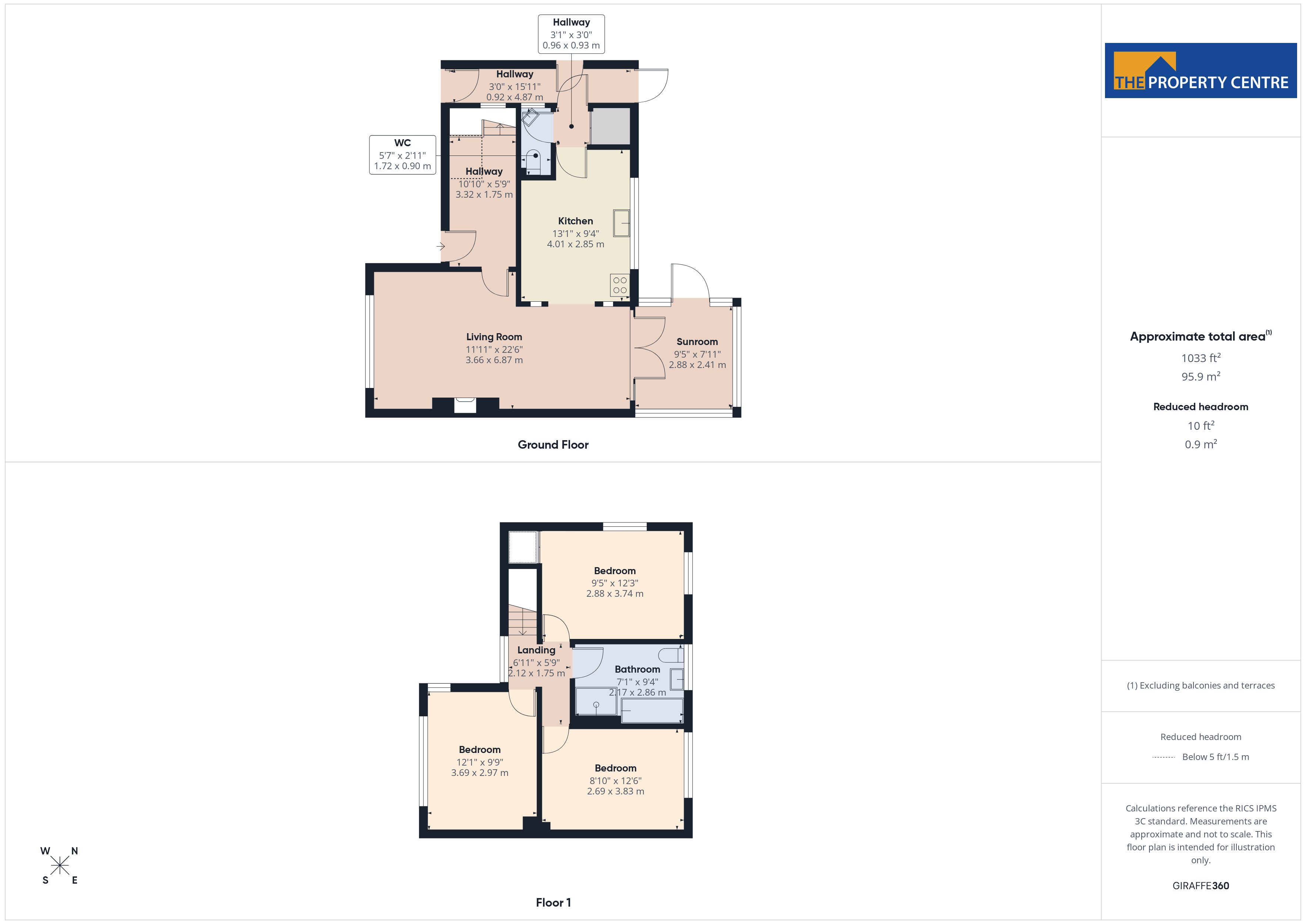 135, Lansdown Road, Gloucestershire floorplan