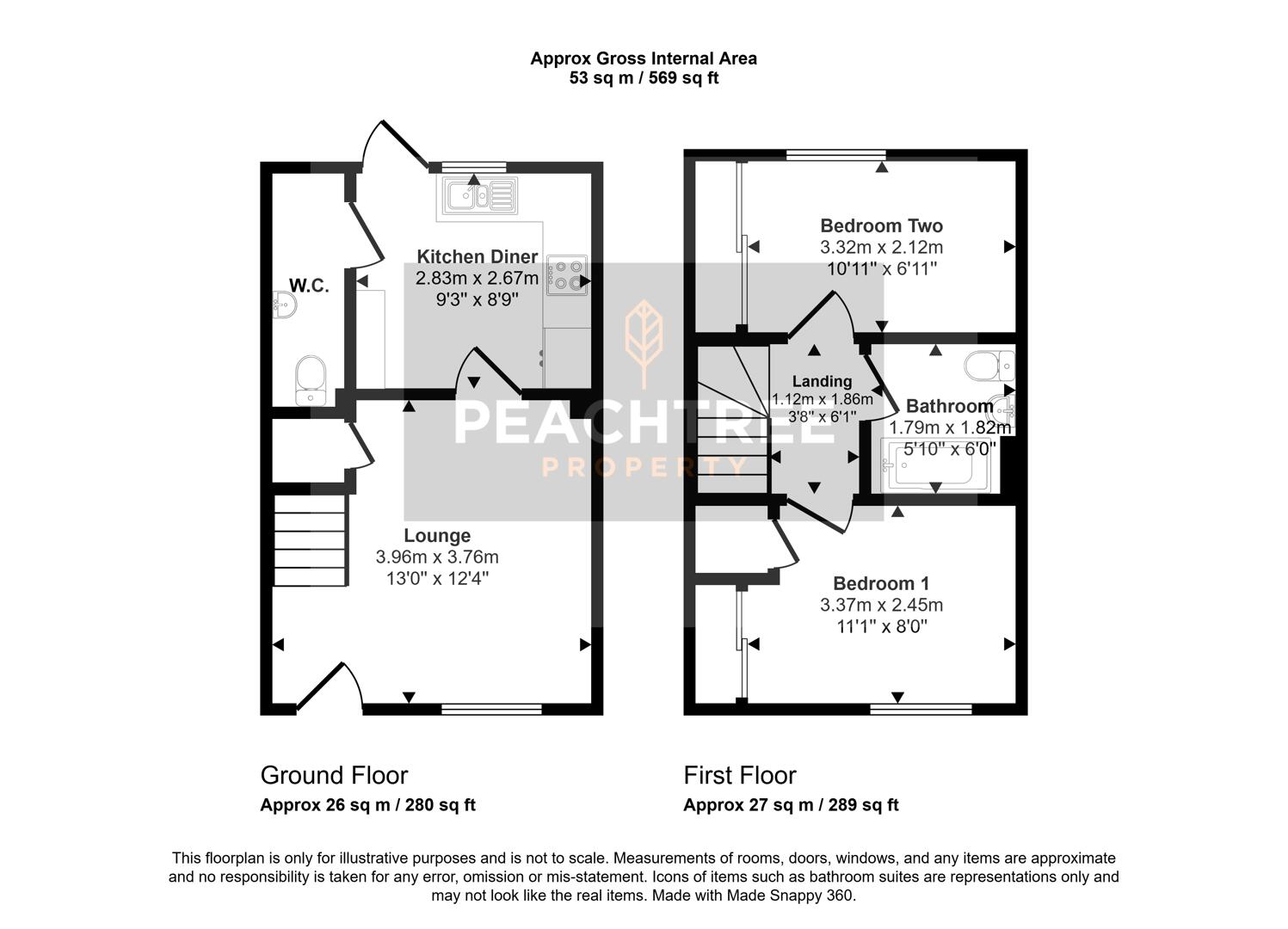 15, Craigmuir Road, Bishopton floorplan