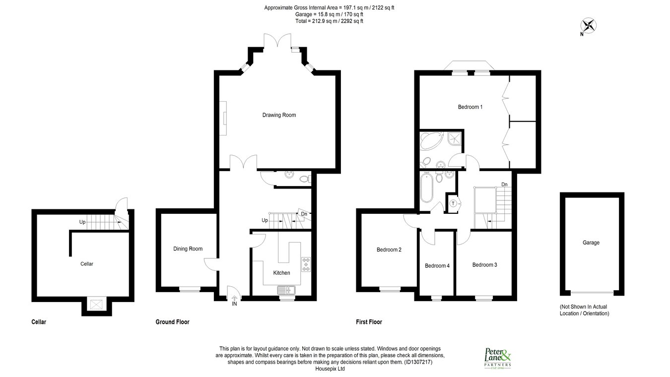 83, Owl Way, Huntingdon floorplan