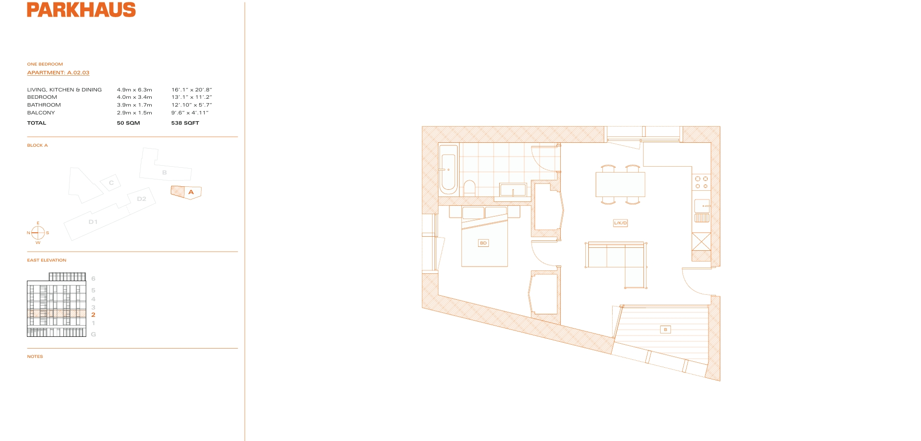 Parkhaus, Mapple Path, London floorplan