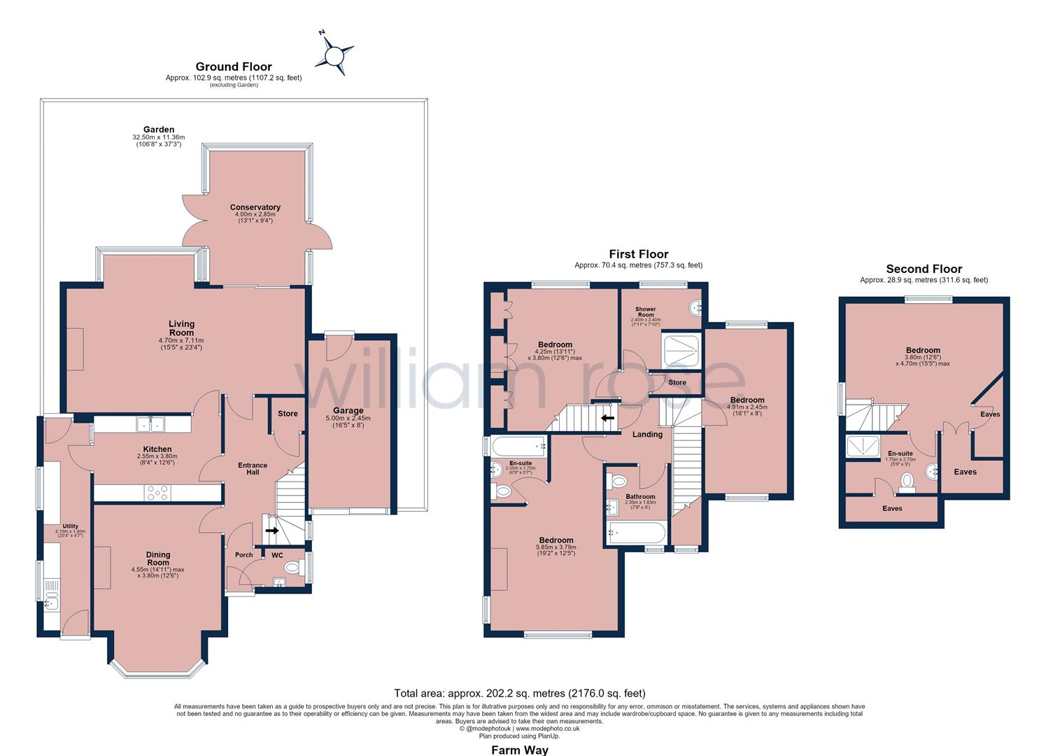 25, Farm Way, Buckhurst Hill floorplan
