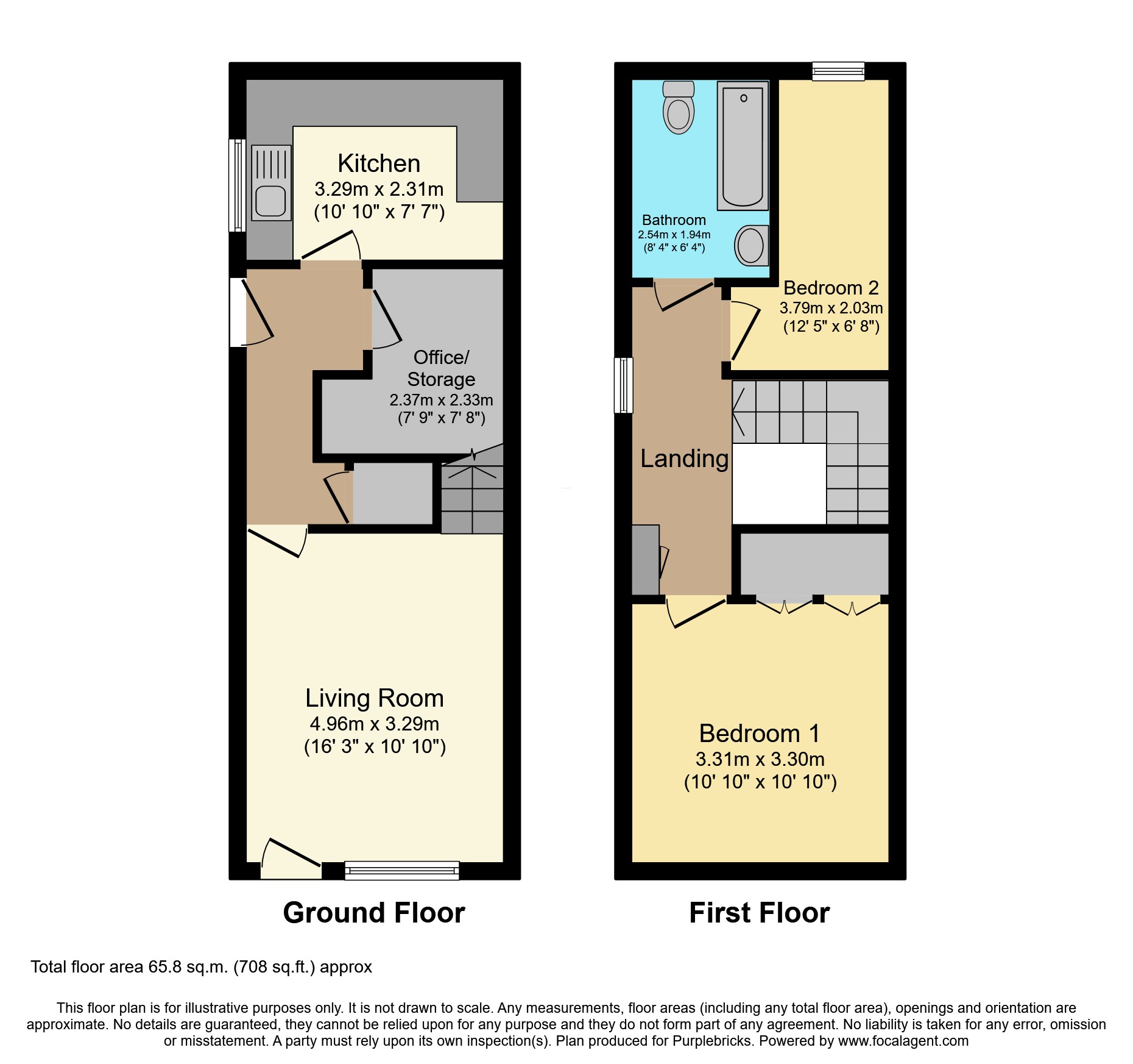 2, Abbey Close, Radcliffe/Manchester floorplan