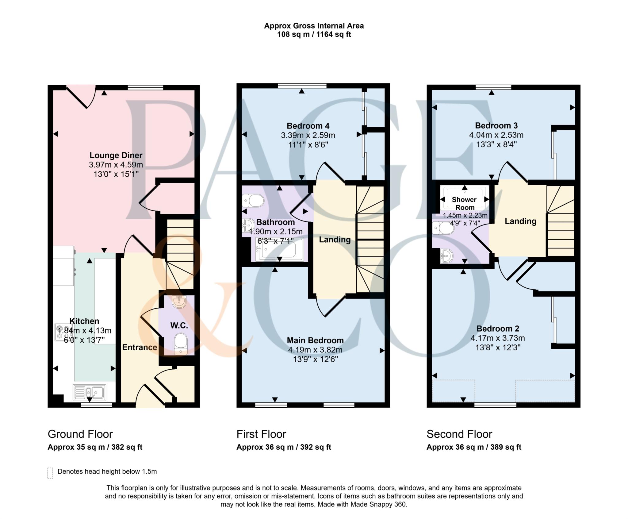 37, Westwood Drive, Canterbury floorplan