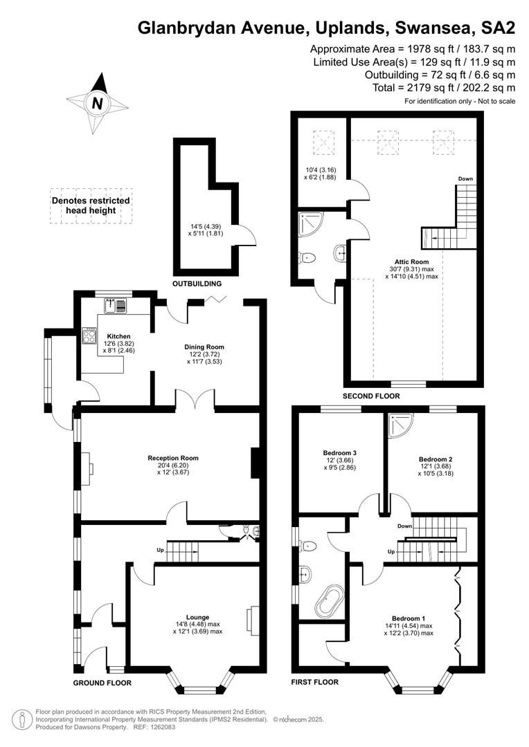 84, Glanbrydan Avenue, Swansea floorplan