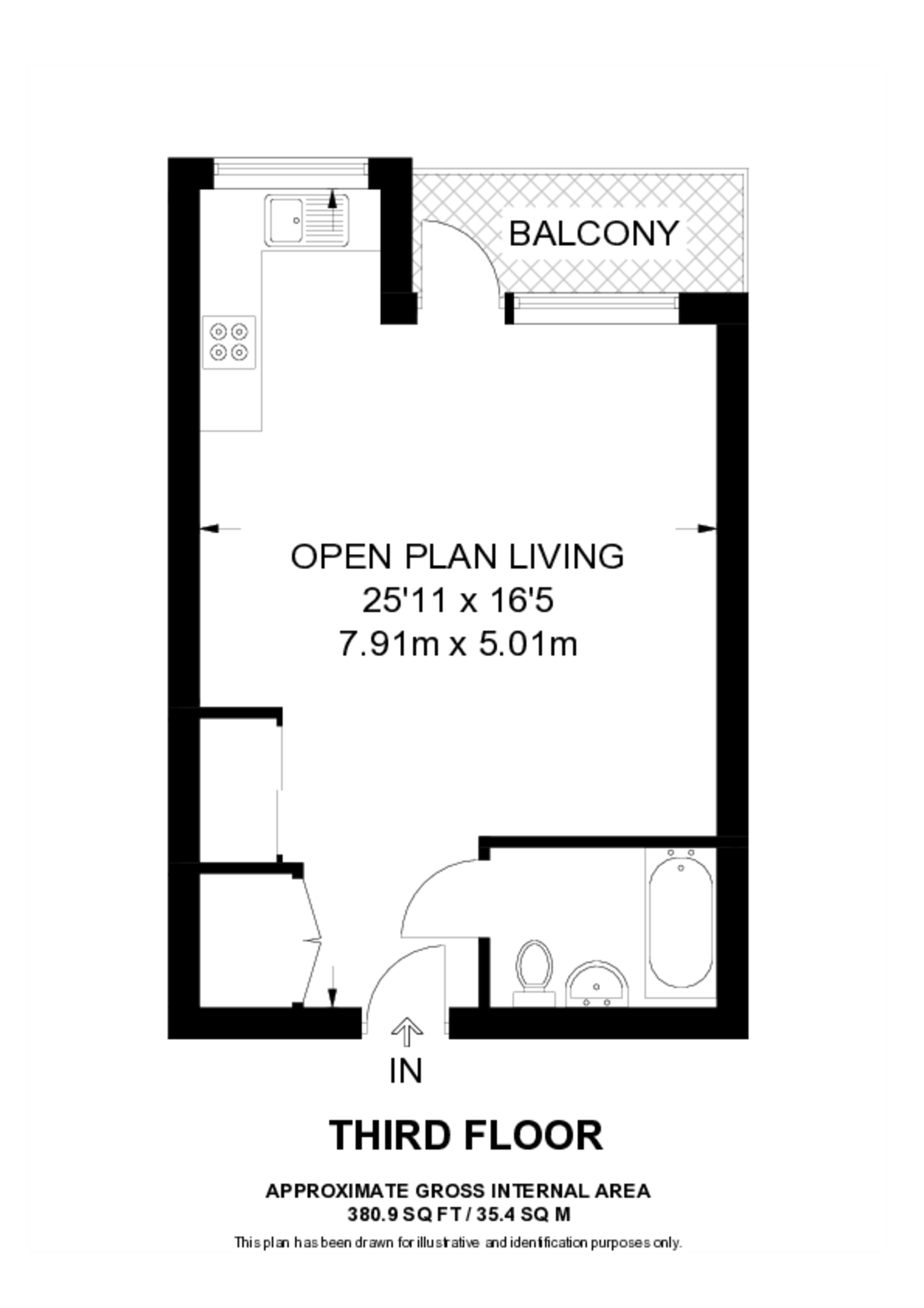 St Johns Road, Harrow floorplan