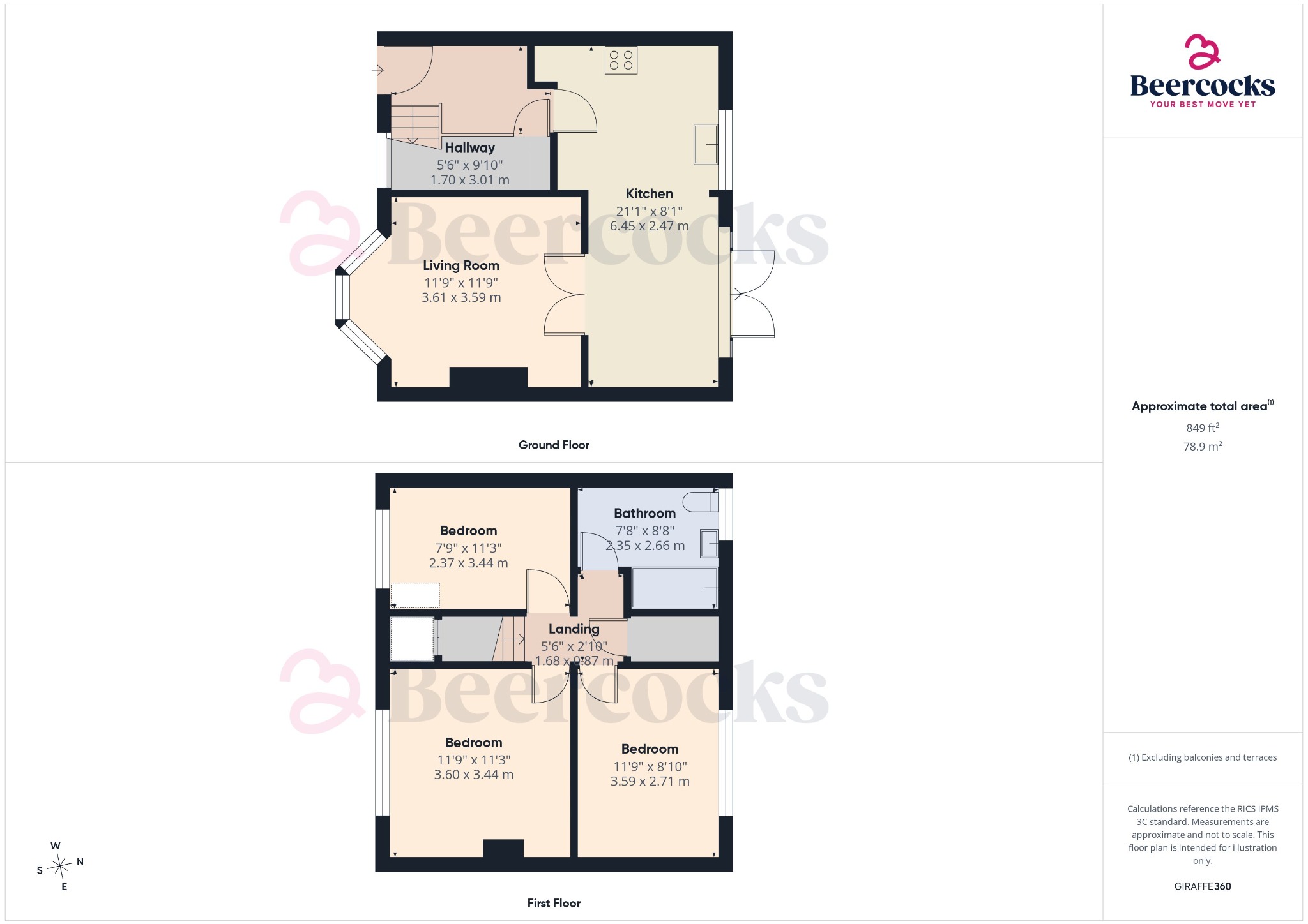 13 Barham Road, Hull, East Riding of Yorkshire floorplan