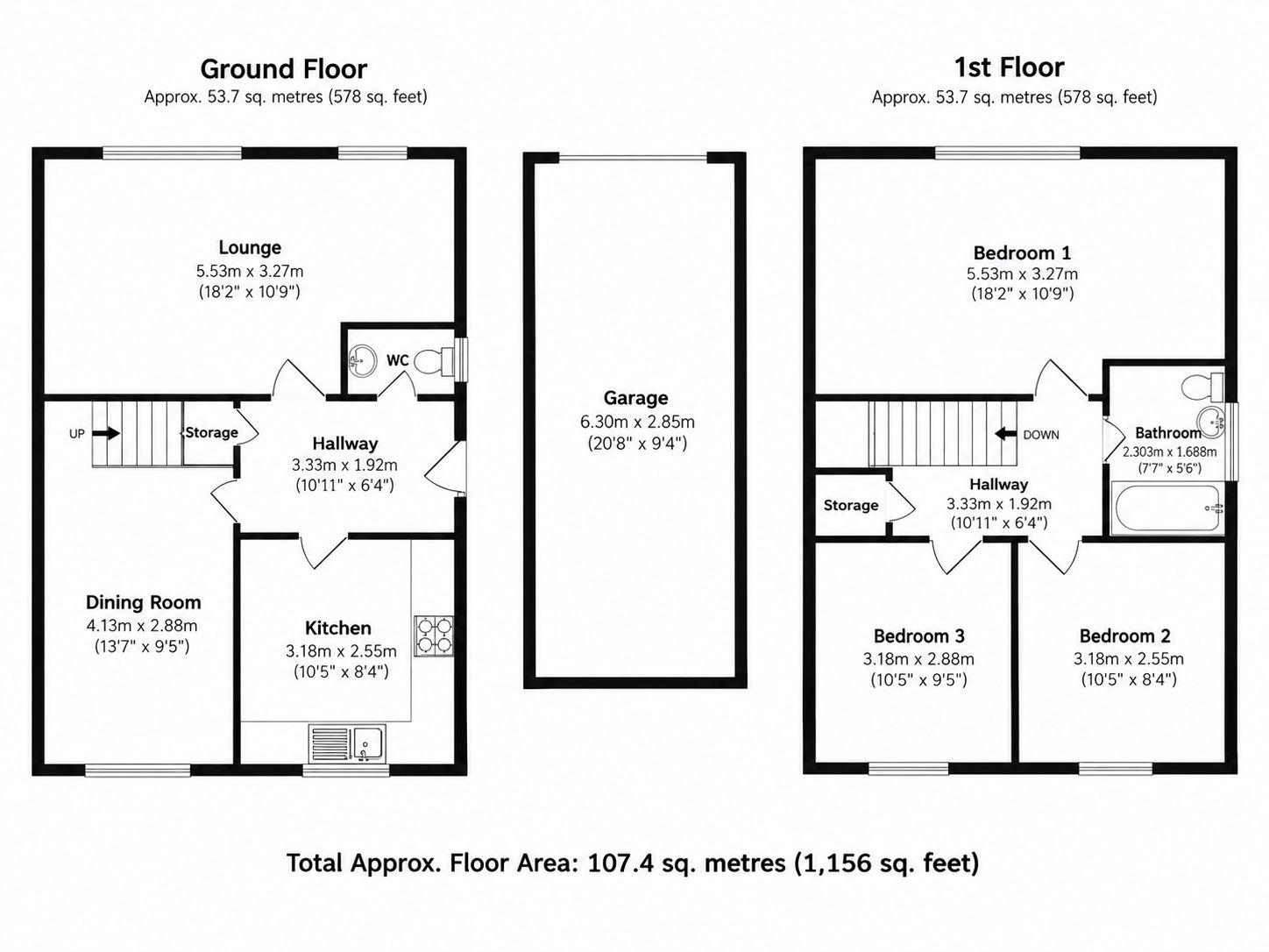Top Tree Way, Rotherham floorplan
