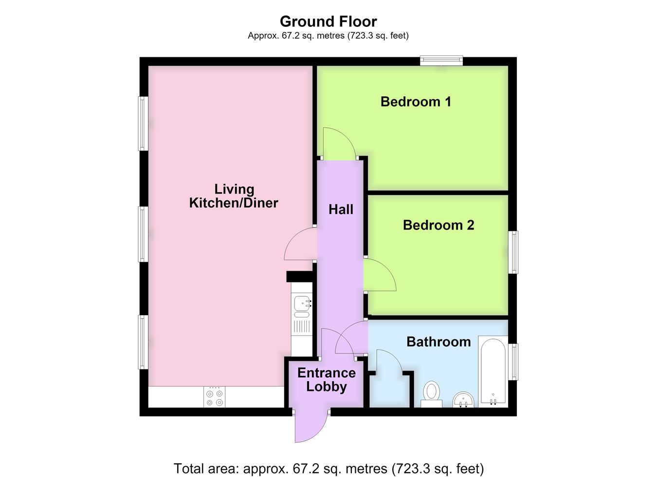10, Charleston Terrace, Haven Village, Boston floorplan