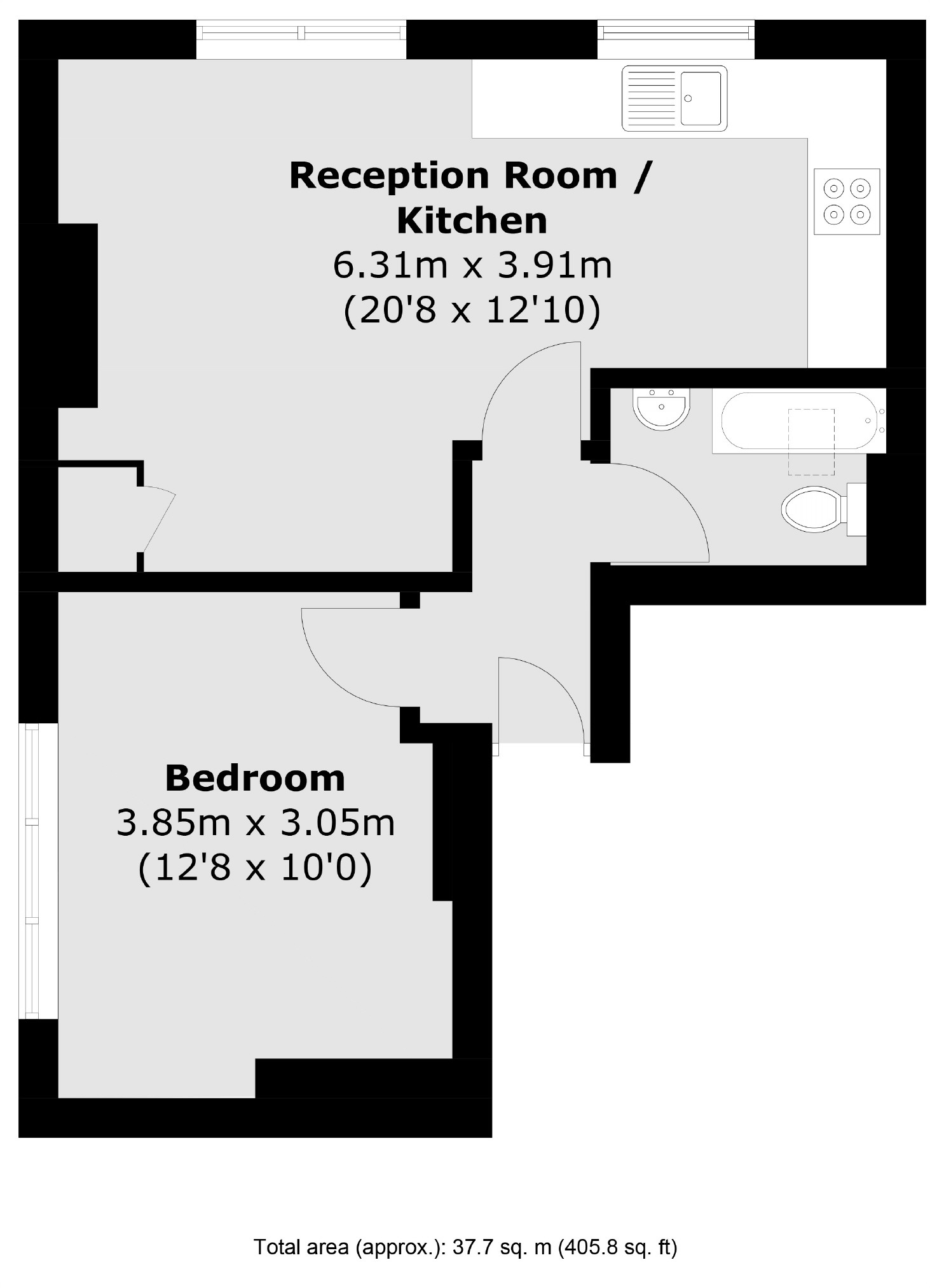 Underhill Road, London floorplan