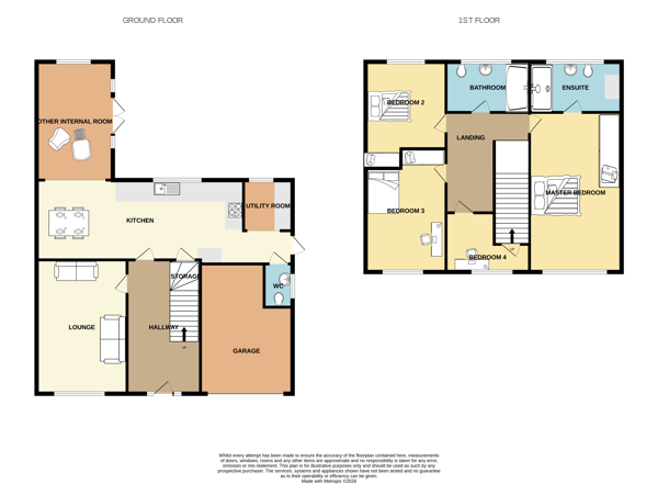 57, Holly Avenue, Derbyshire floorplan