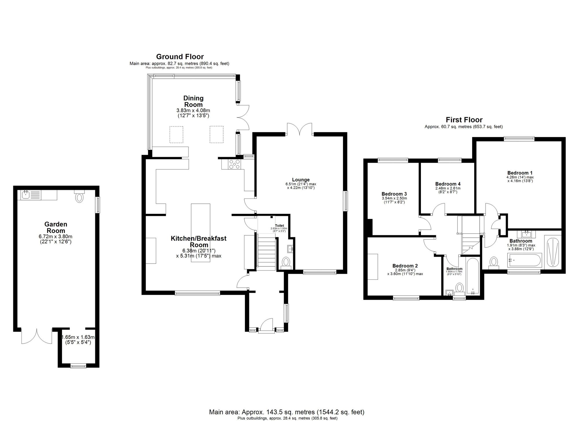 25 Portway, Royston floorplan