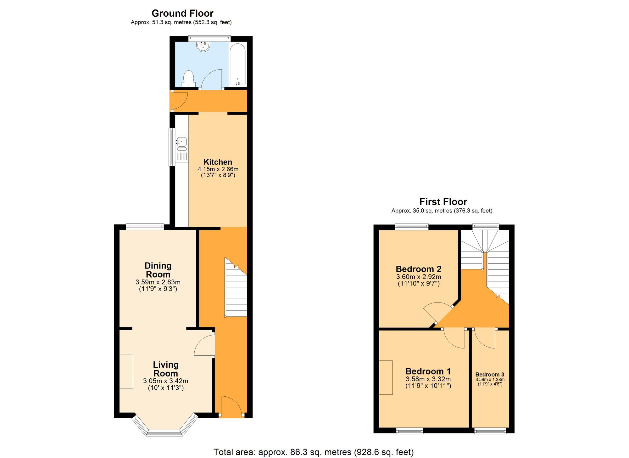 160 Durham Road, Newport floorplan