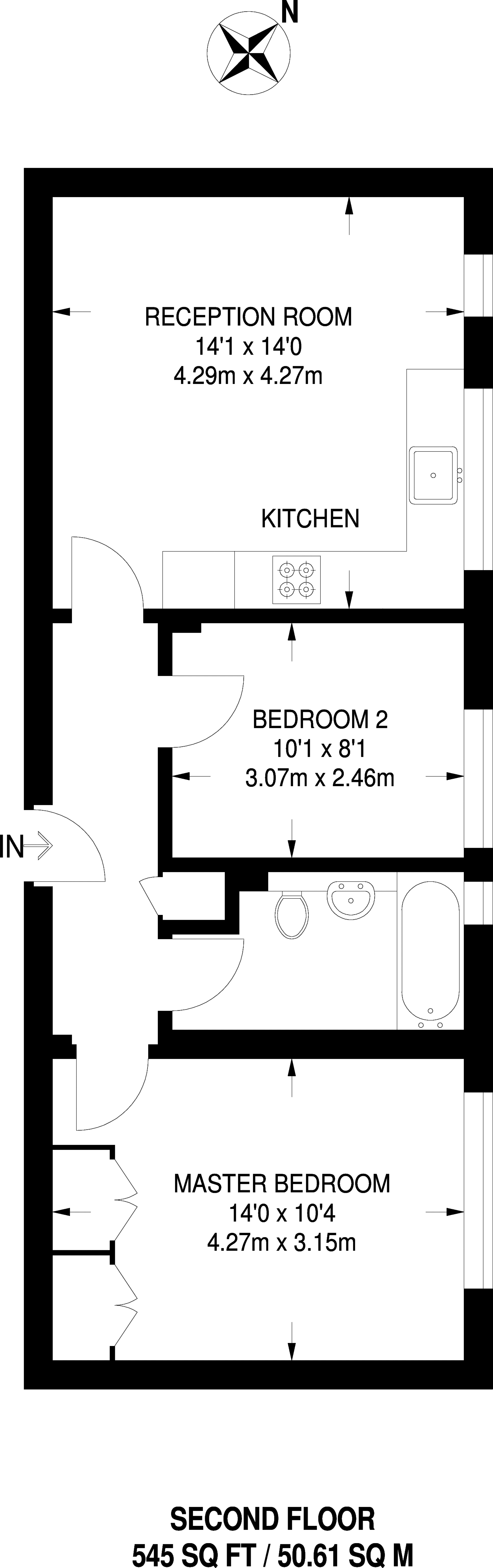 2 Bedrooms Flat to rent in Tavistock Place, Bloomsbury WC1H