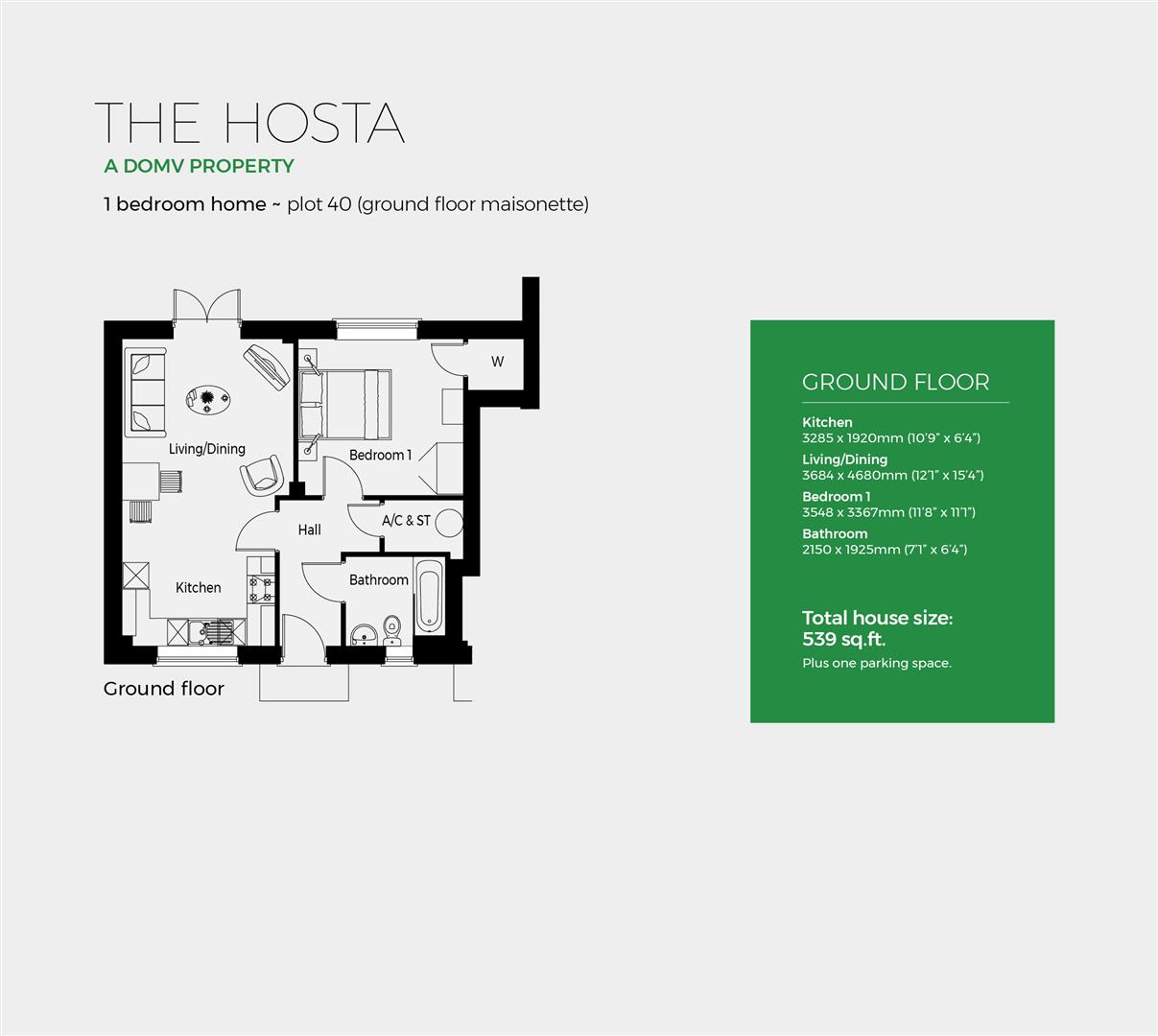 Plot 40, The Hosta, Severn Meadows, Upton Upon Severn floorplan