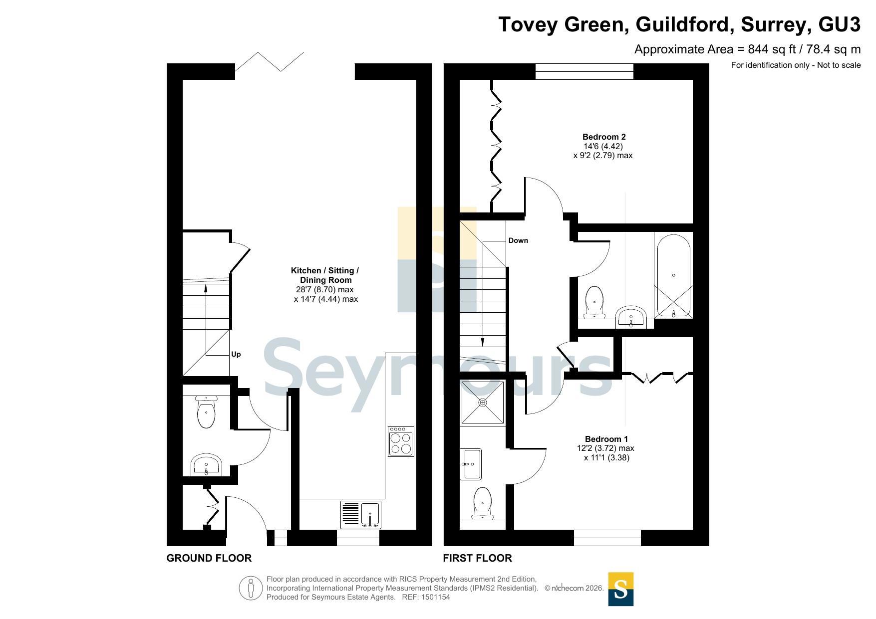 34, Tovey Green, Surrey floorplan