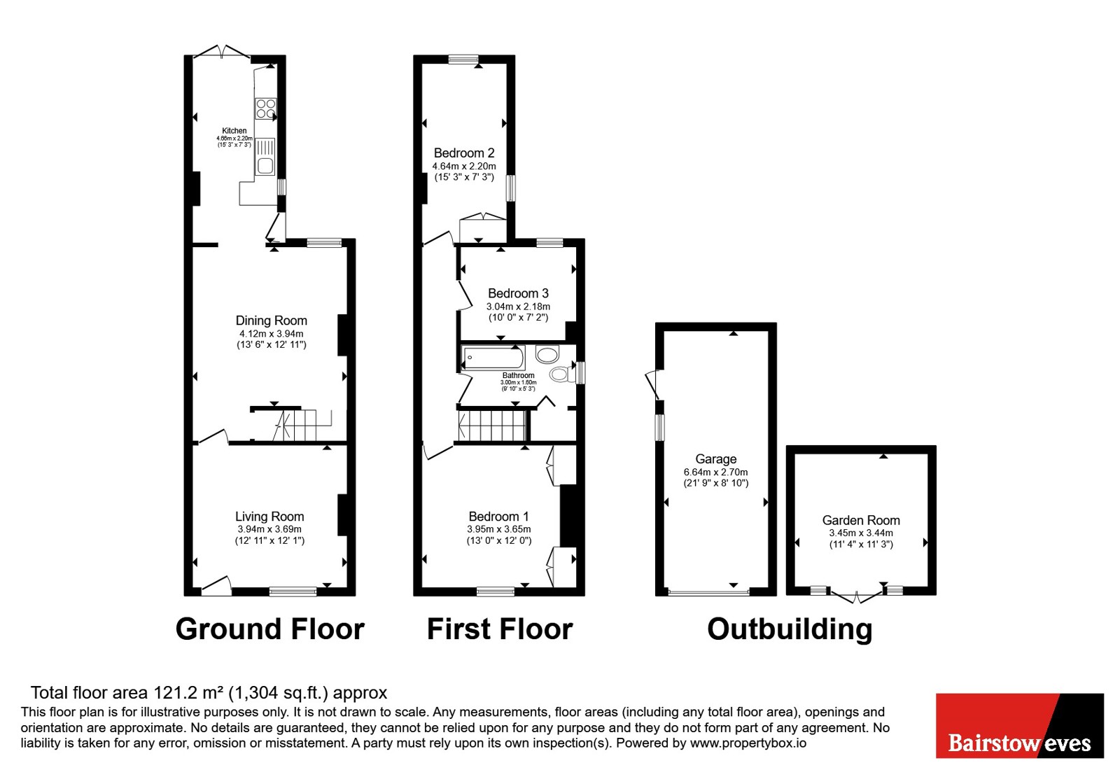 52, Leake Road, Nottingham floorplan