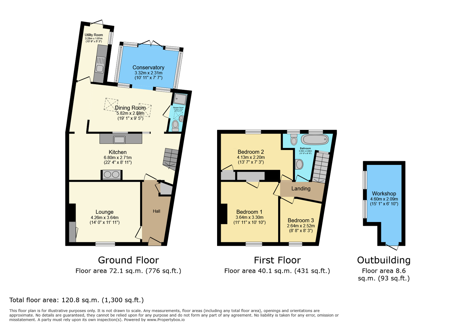 15, Water Row, Cawood floorplan