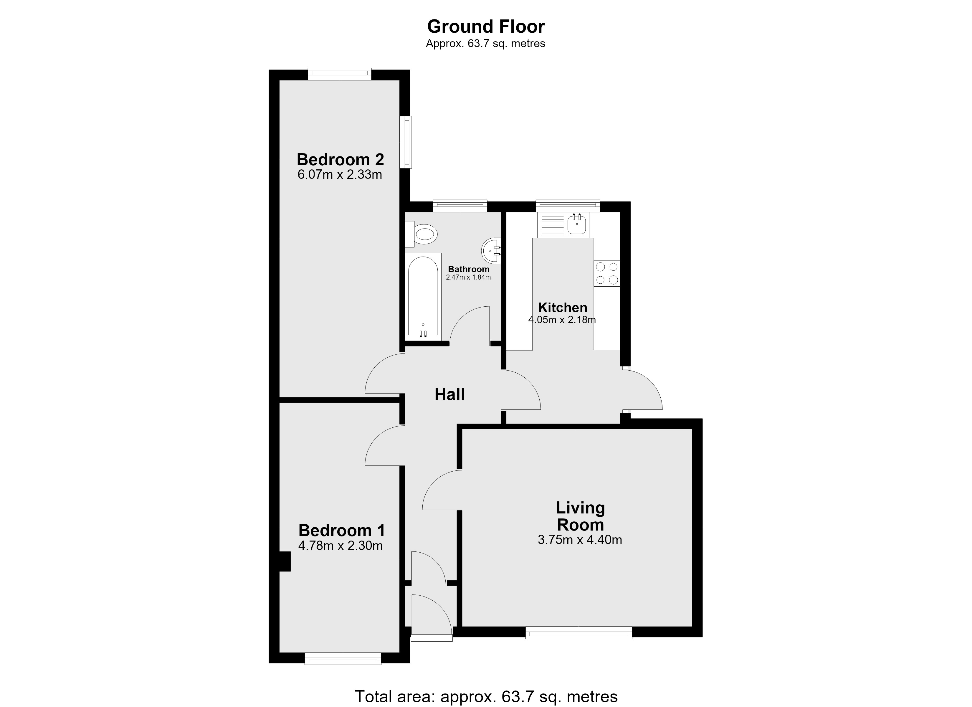 18, Woodland Avenue, Lincoln floorplan