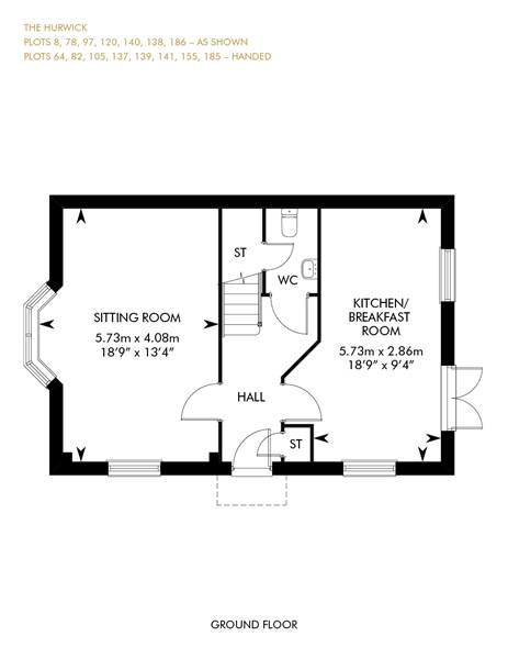 3 Bedrooms Semi-detached house for sale in 