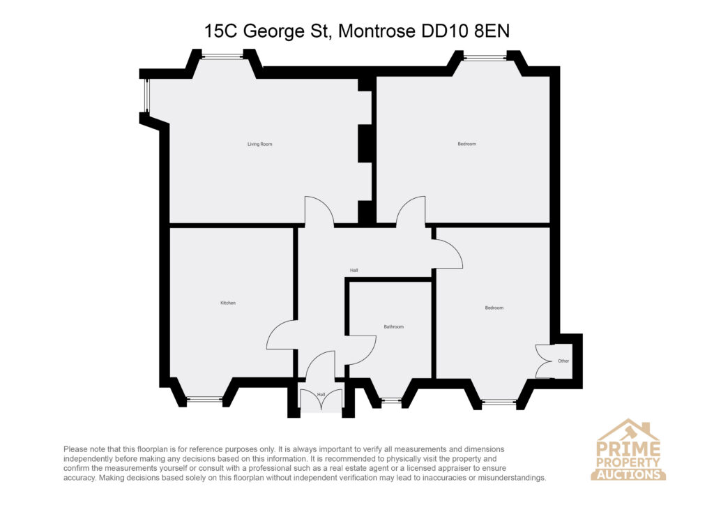 15C, George Street, Montrose floorplan