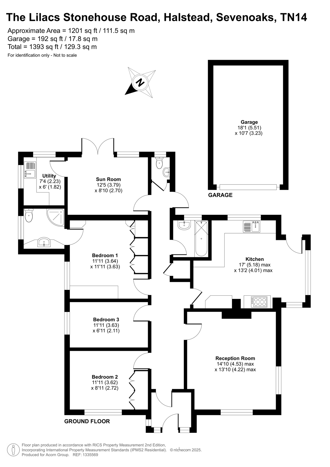 The Lilacs,, Stonehouse Road, Sevenoaks floorplan