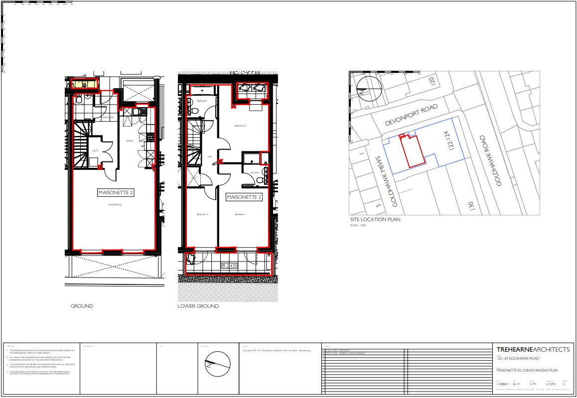 Goldleaf Apartments, 122-124 Goldhawk Road, London, W12 floorplan