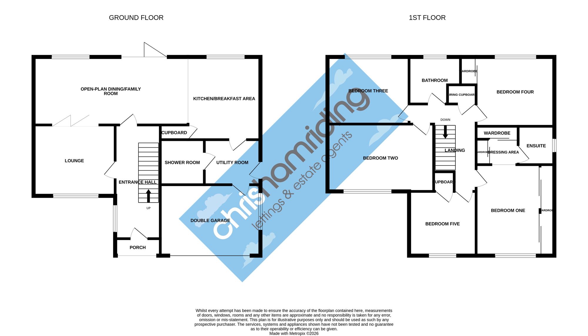 6 Henshall Drive, Sandbach floorplan