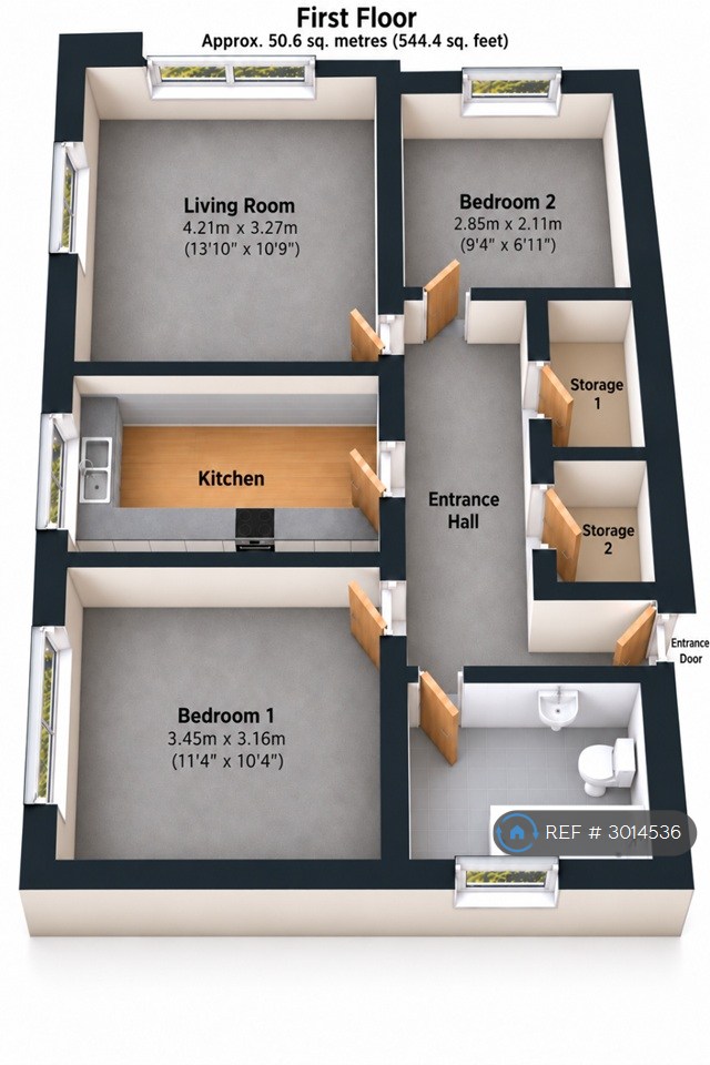 Knowles Close, West Drayton floorplan