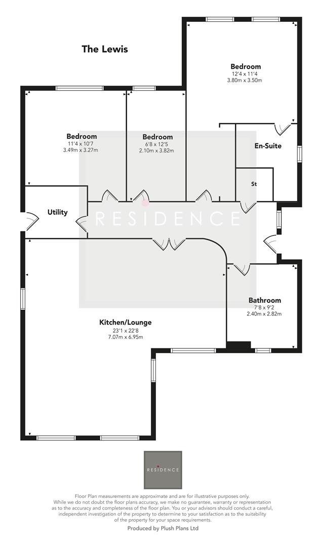 Brocketsbrae Road, Lanark floorplan
