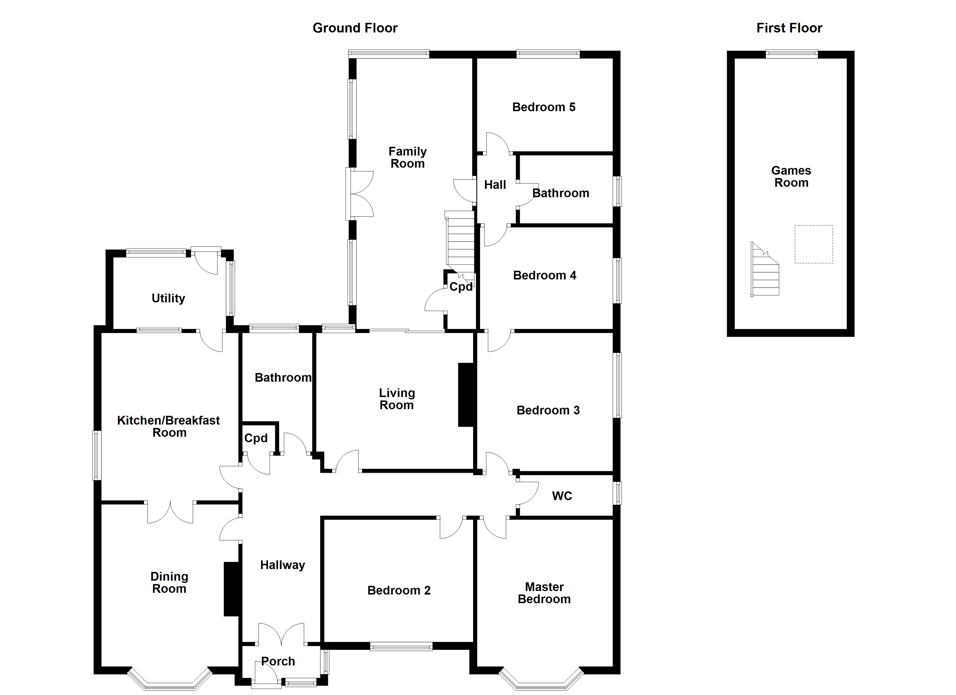 5 Bedrooms Detached bungalow for sale in Ackworth Road, Pontefract WF8