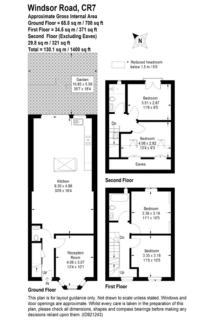 34, Windsor Road, Thornton Heath floorplan