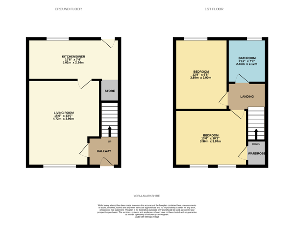 Macadam Gardens, Bellshill floorplan