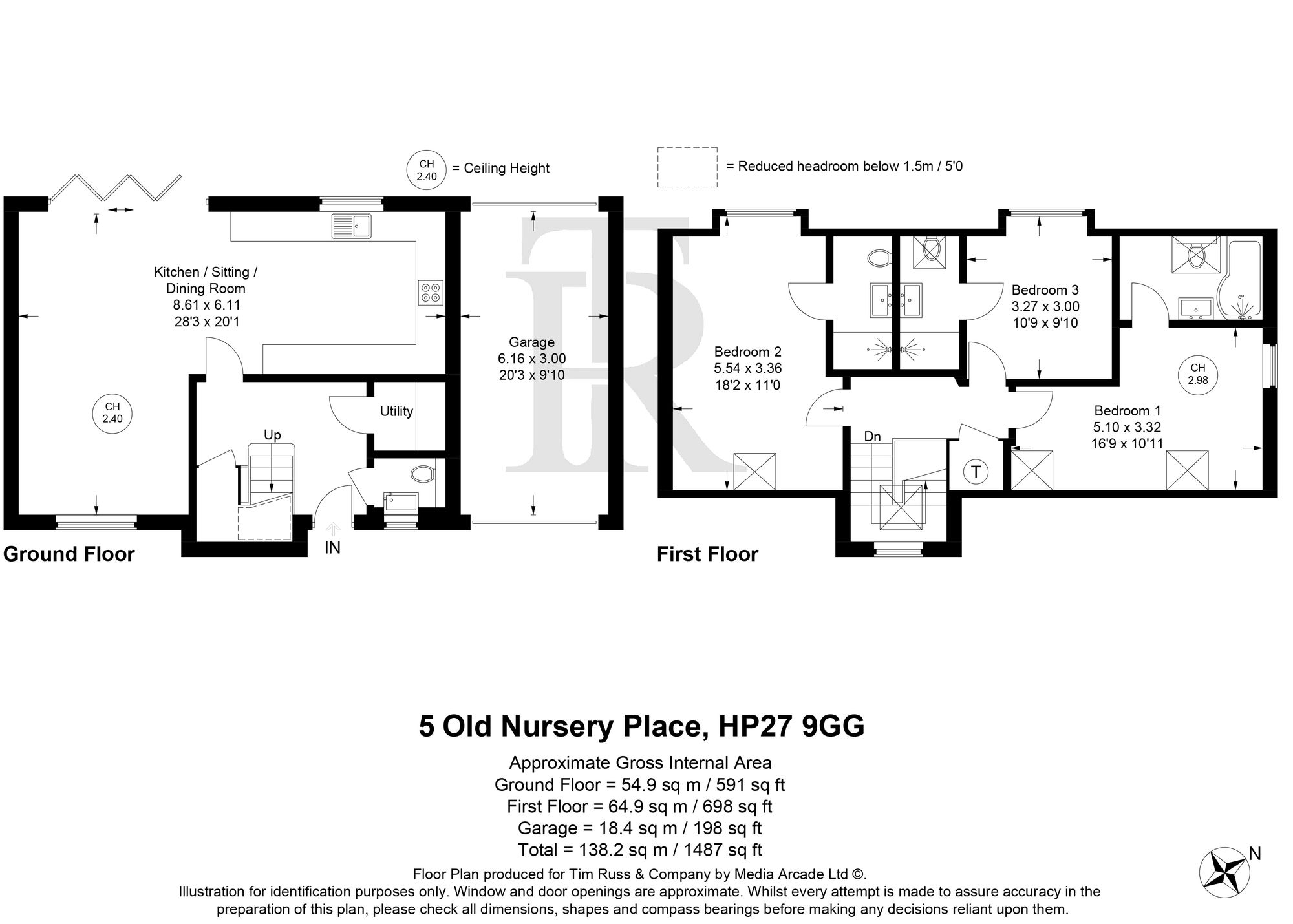5 Old Nursery Place, Princes Risborough floorplan