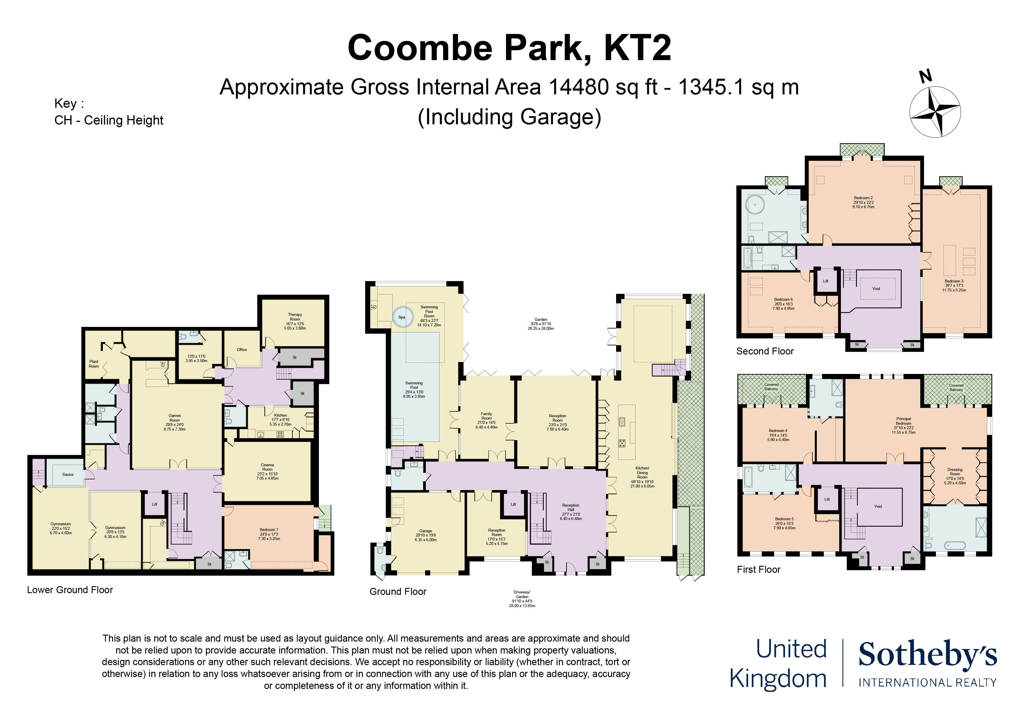 Coombe, Coombe Park, Surrey floorplan