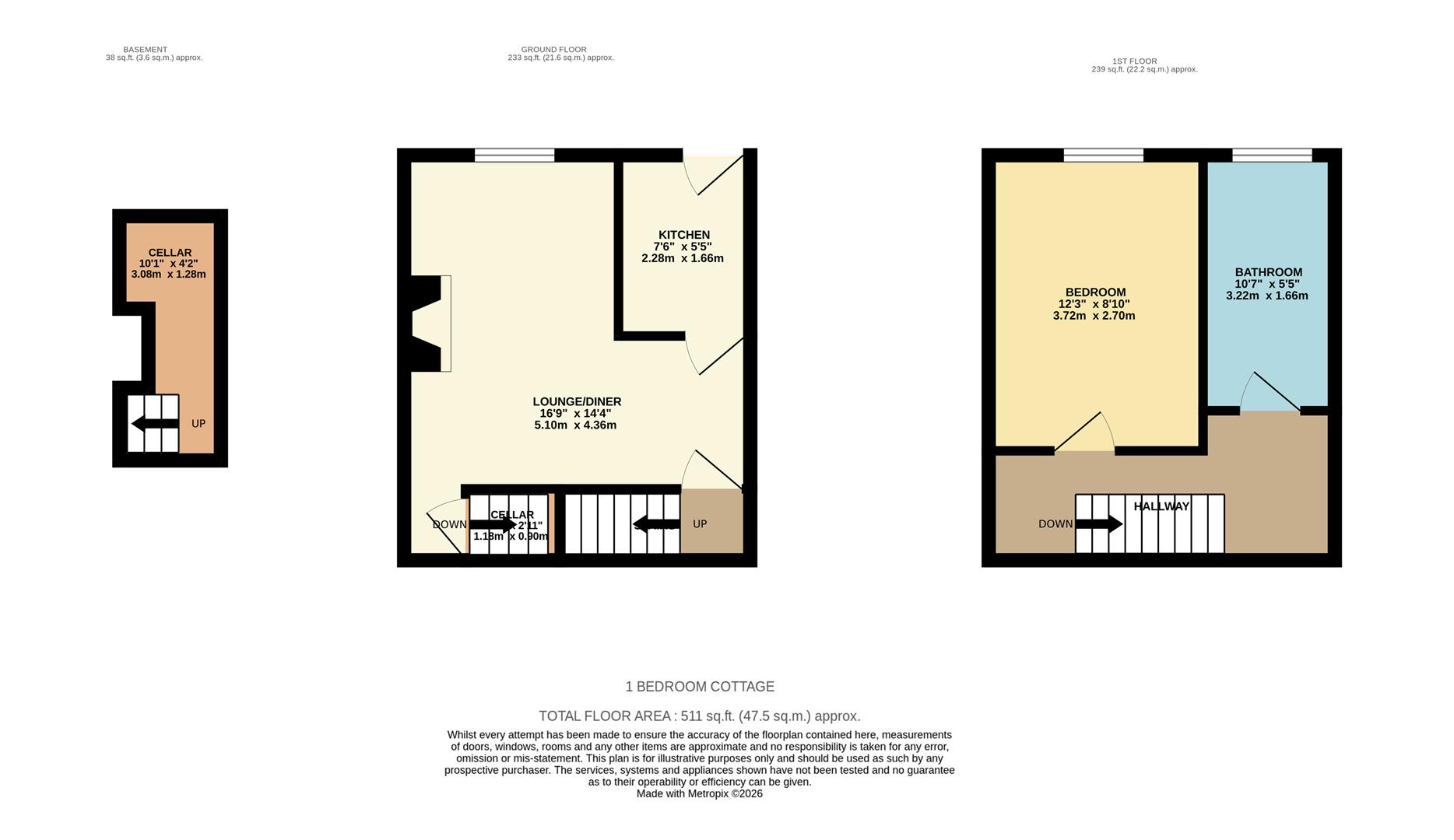 17, Penrose Place, Halifax floorplan