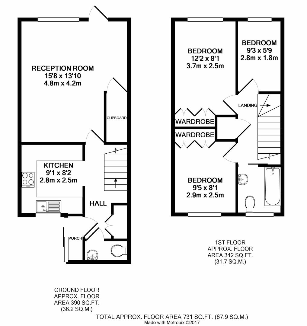 3 Bedrooms Terraced house to rent in Parkside, Hampton Hill, Hampton TW12