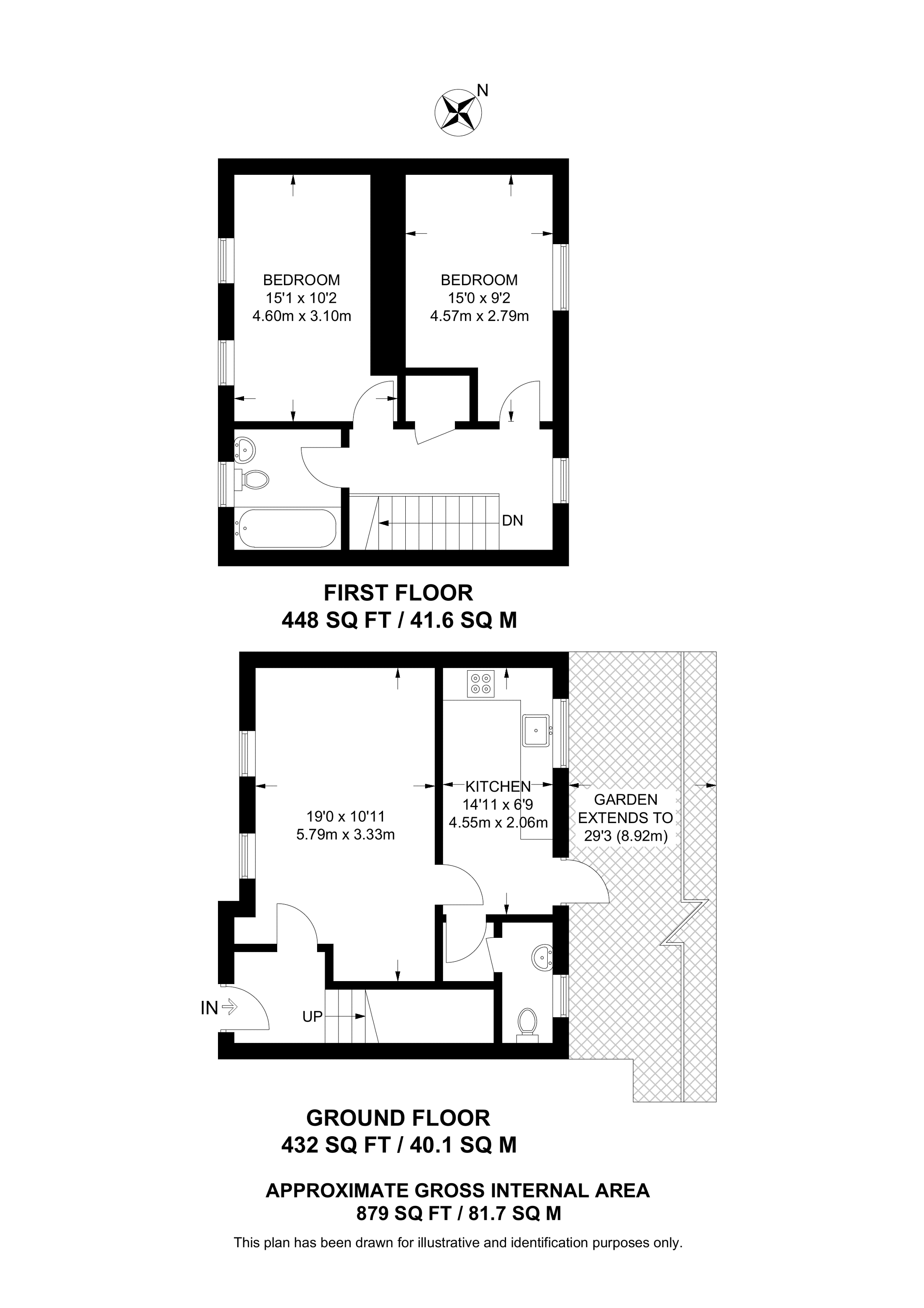 Whitethorn Street E3, Bow floorplan
