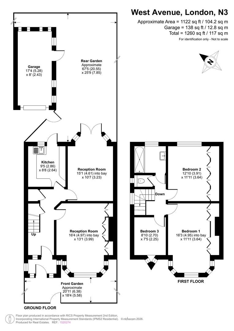 40, West Avenue, West Finchley floorplan