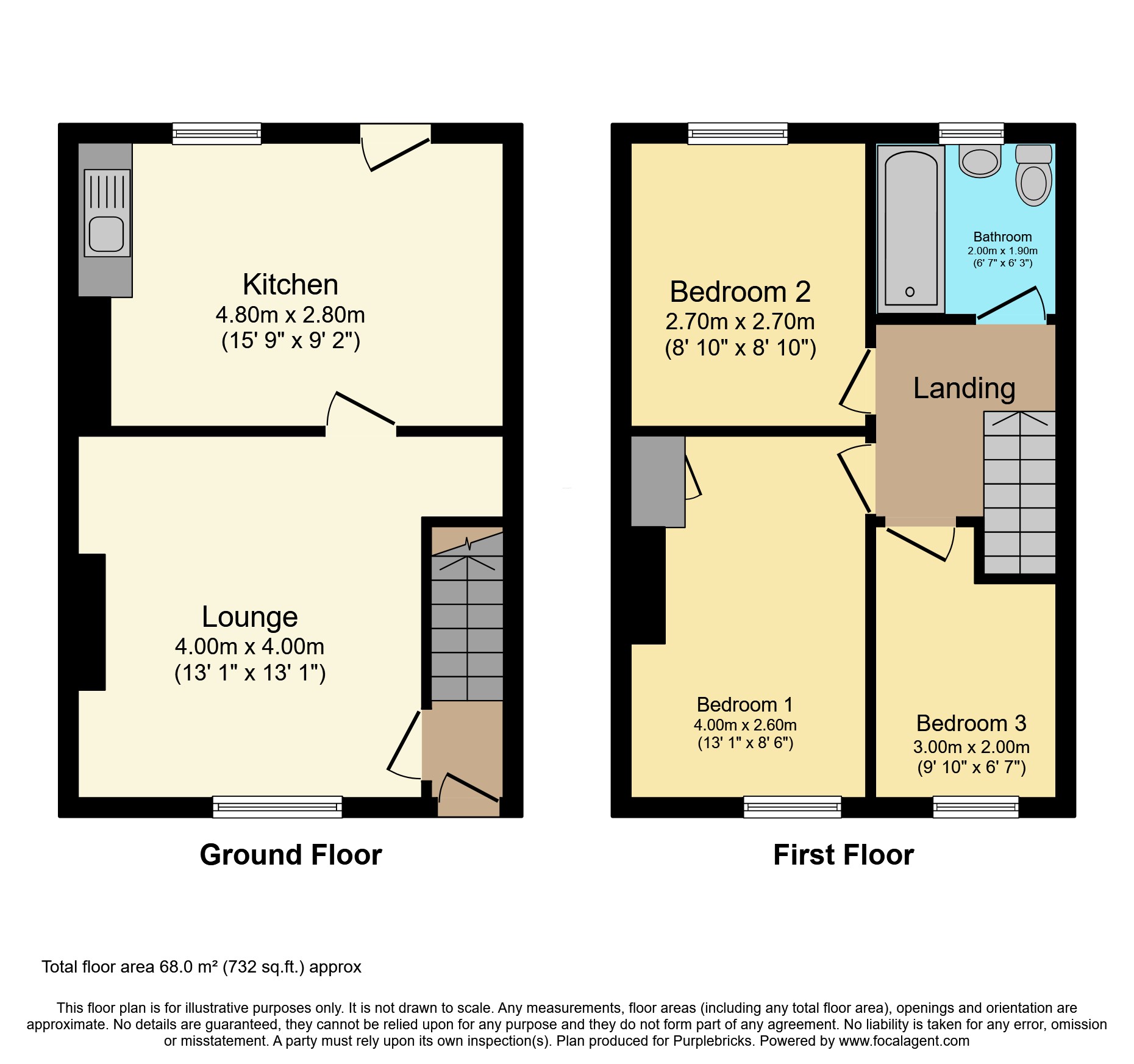 11, Rock Terrace, Durham floorplan