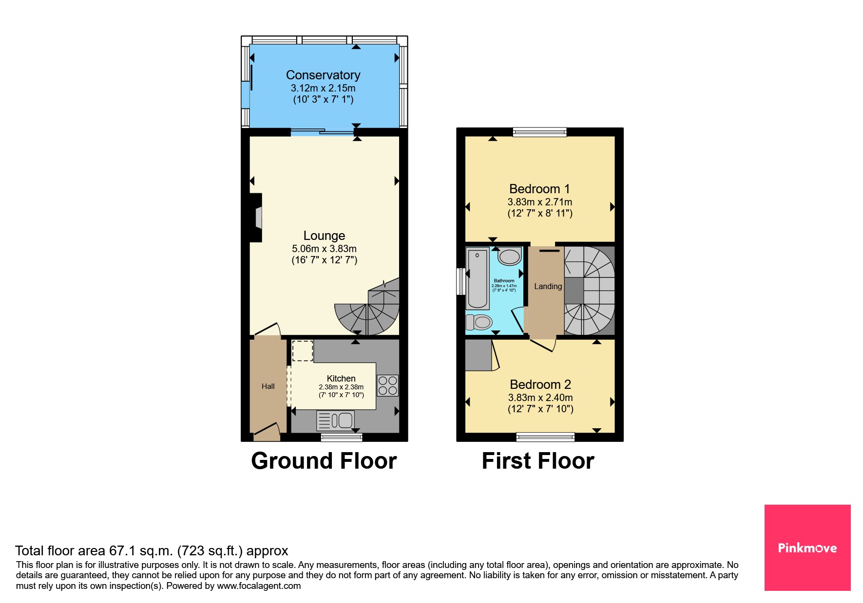 95, Mill Heath, Newport floorplan