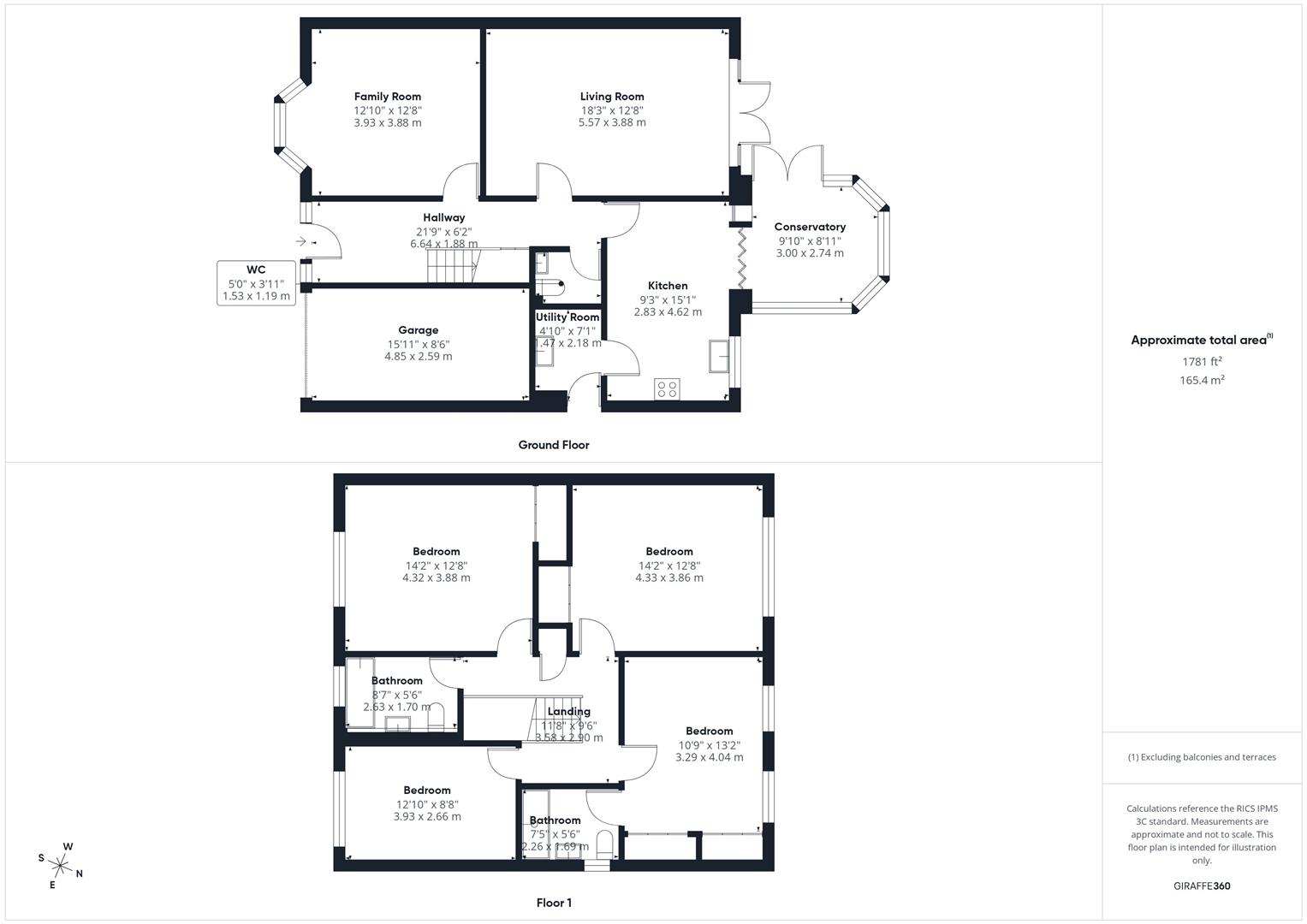 71, Kestrel Way, Aylesbury floorplan