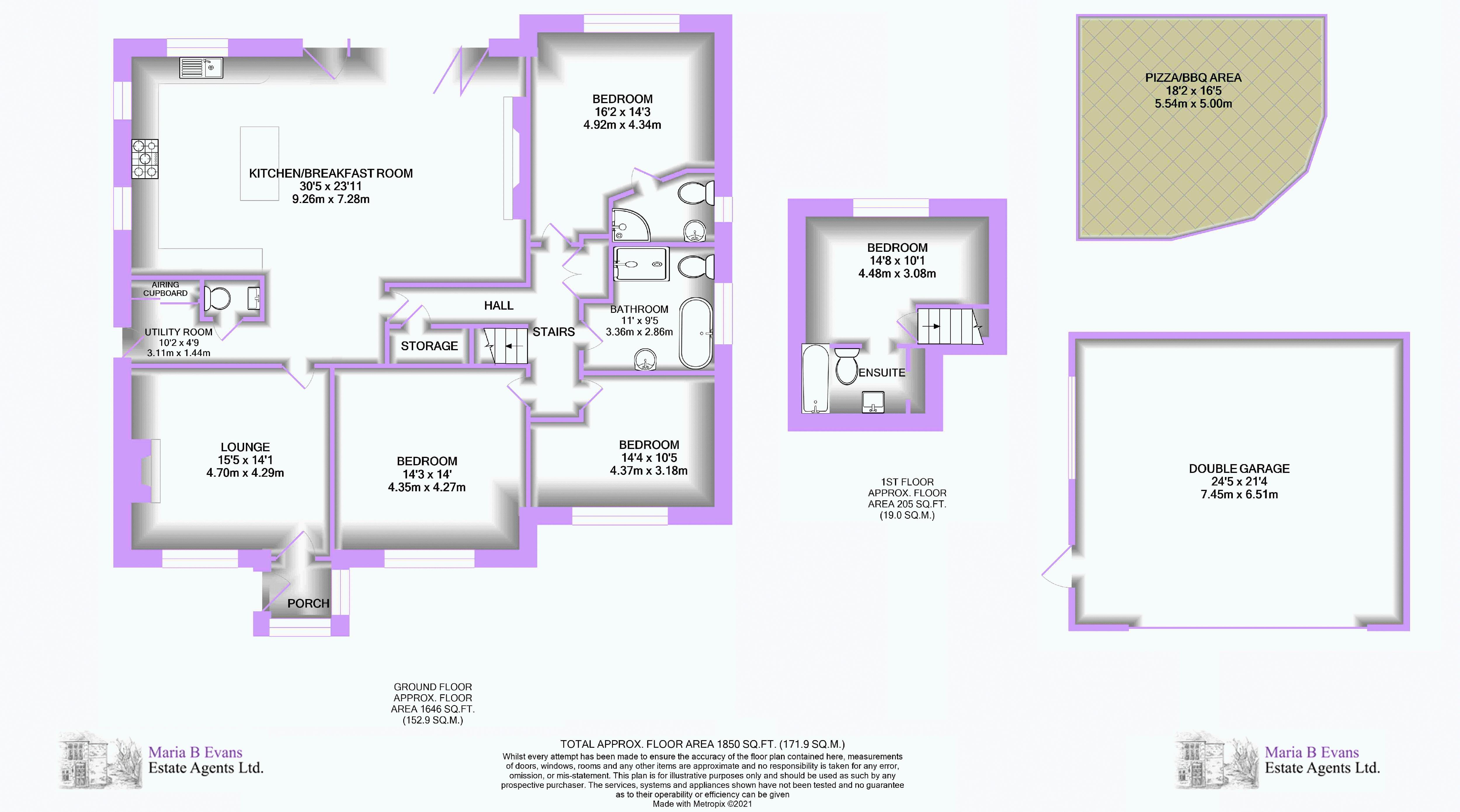 Ulnes Walton Lane, Leyland PR26, 4 bedroom detached house for sale