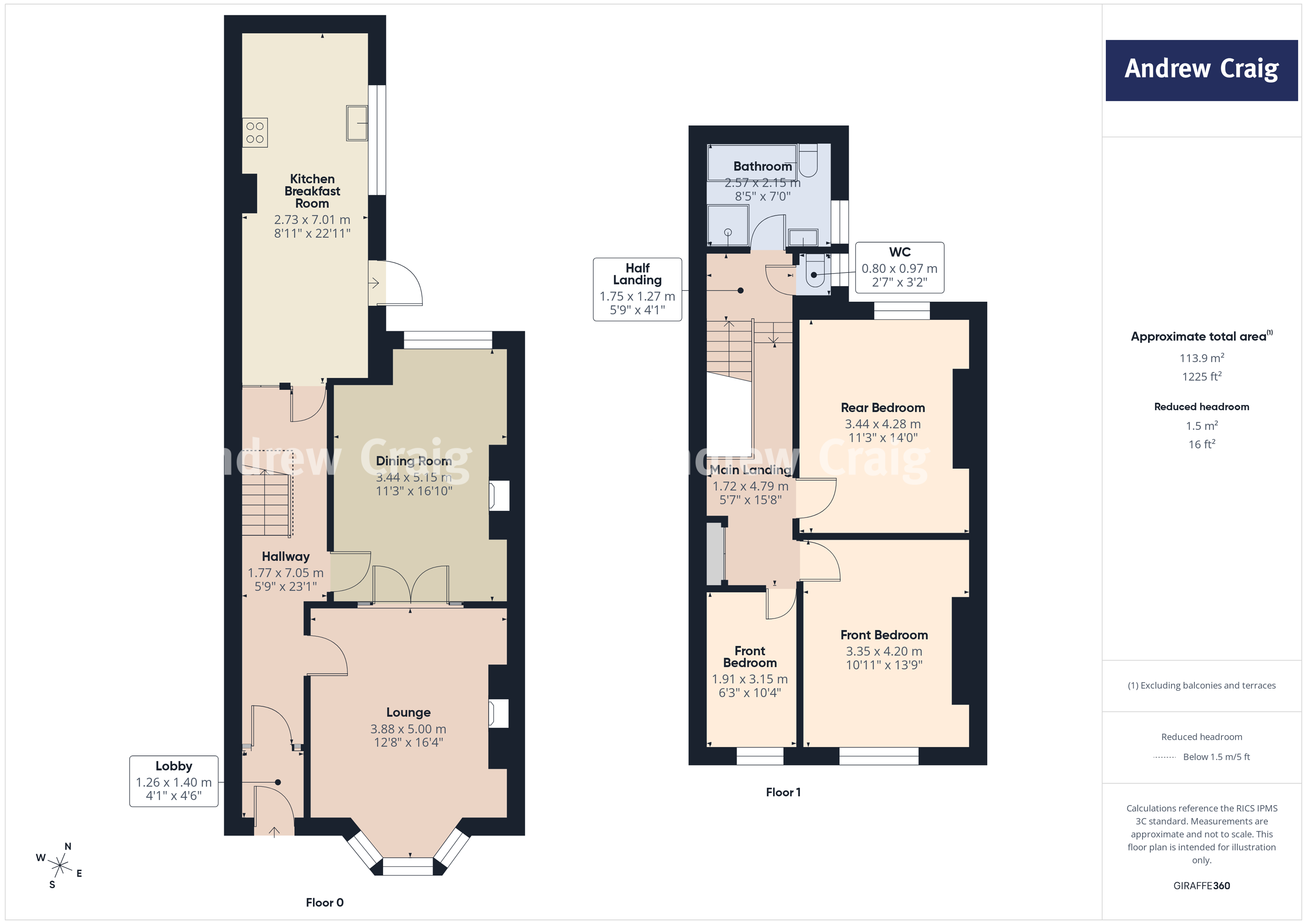 17 Trajan Street, South Shields floorplan