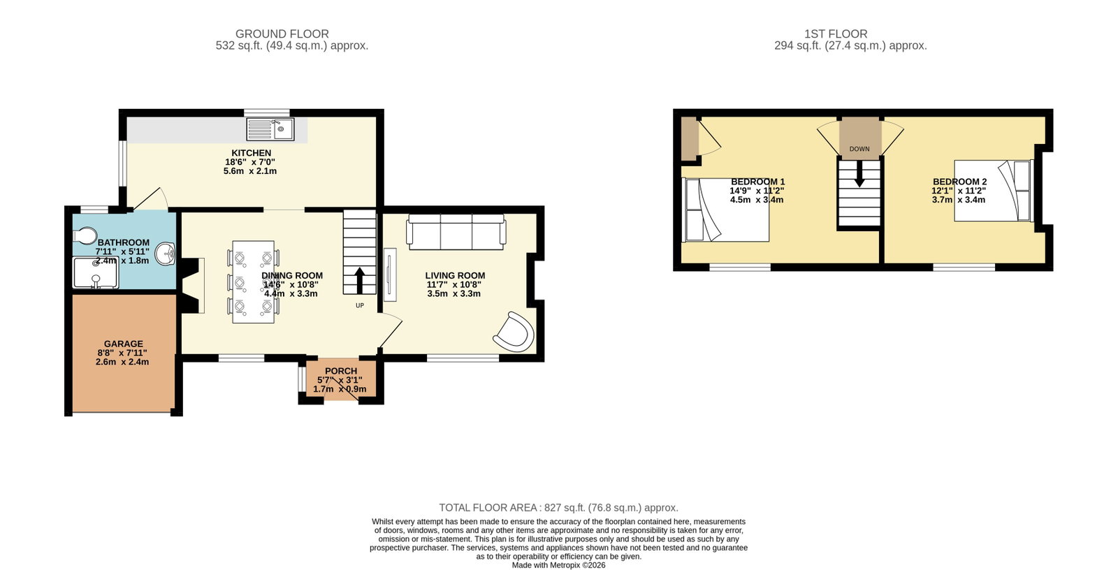 16, Wimblington Road, March floorplan