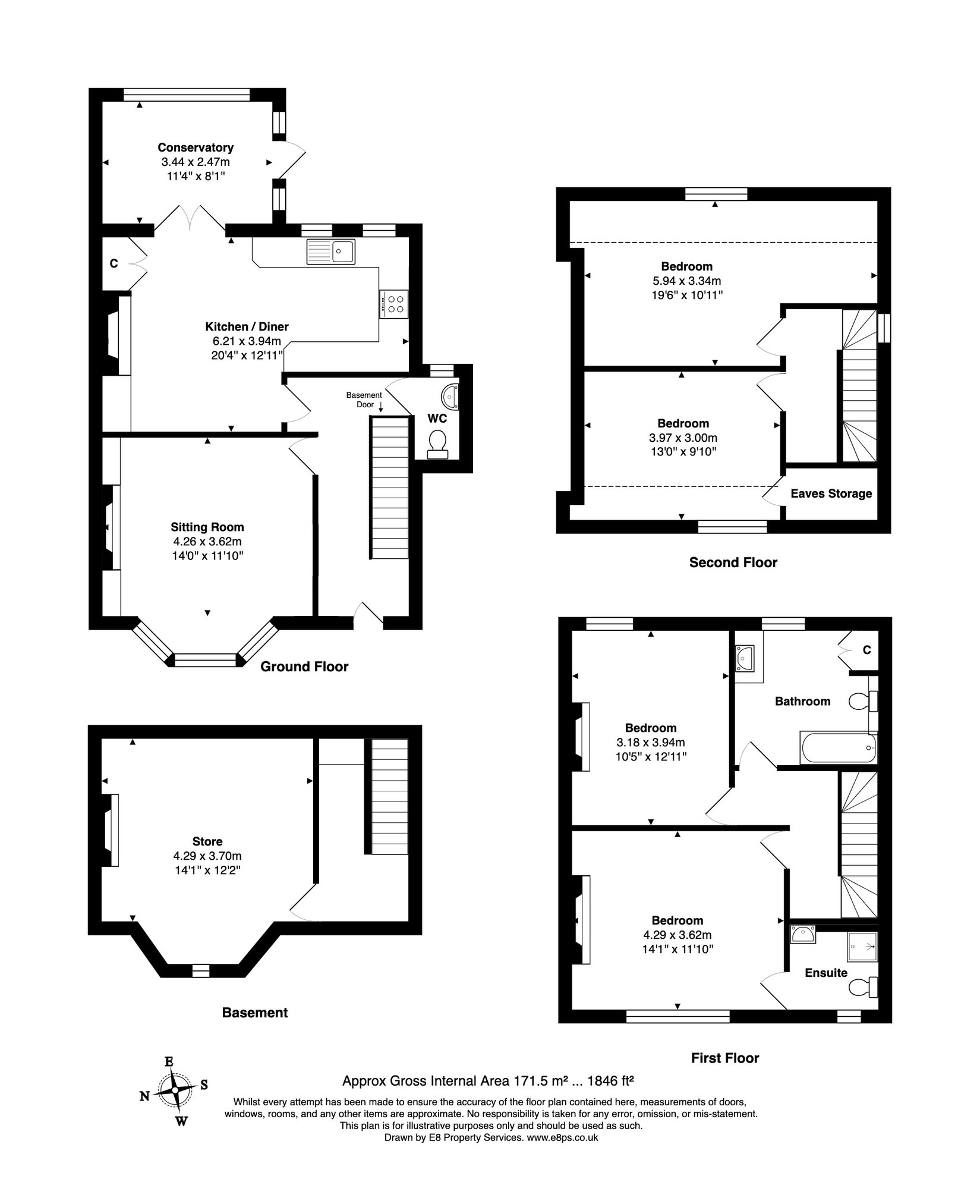 17, Oxford Road, Abingdon floorplan