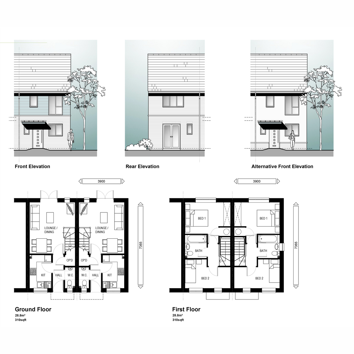 36, Coastview Close, Hartlepool floorplan