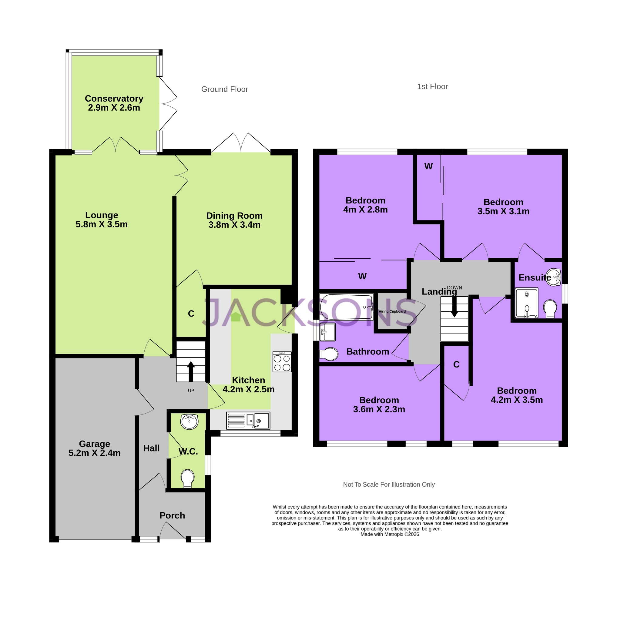 23 Thrale Way, Rainham, Kent floorplan