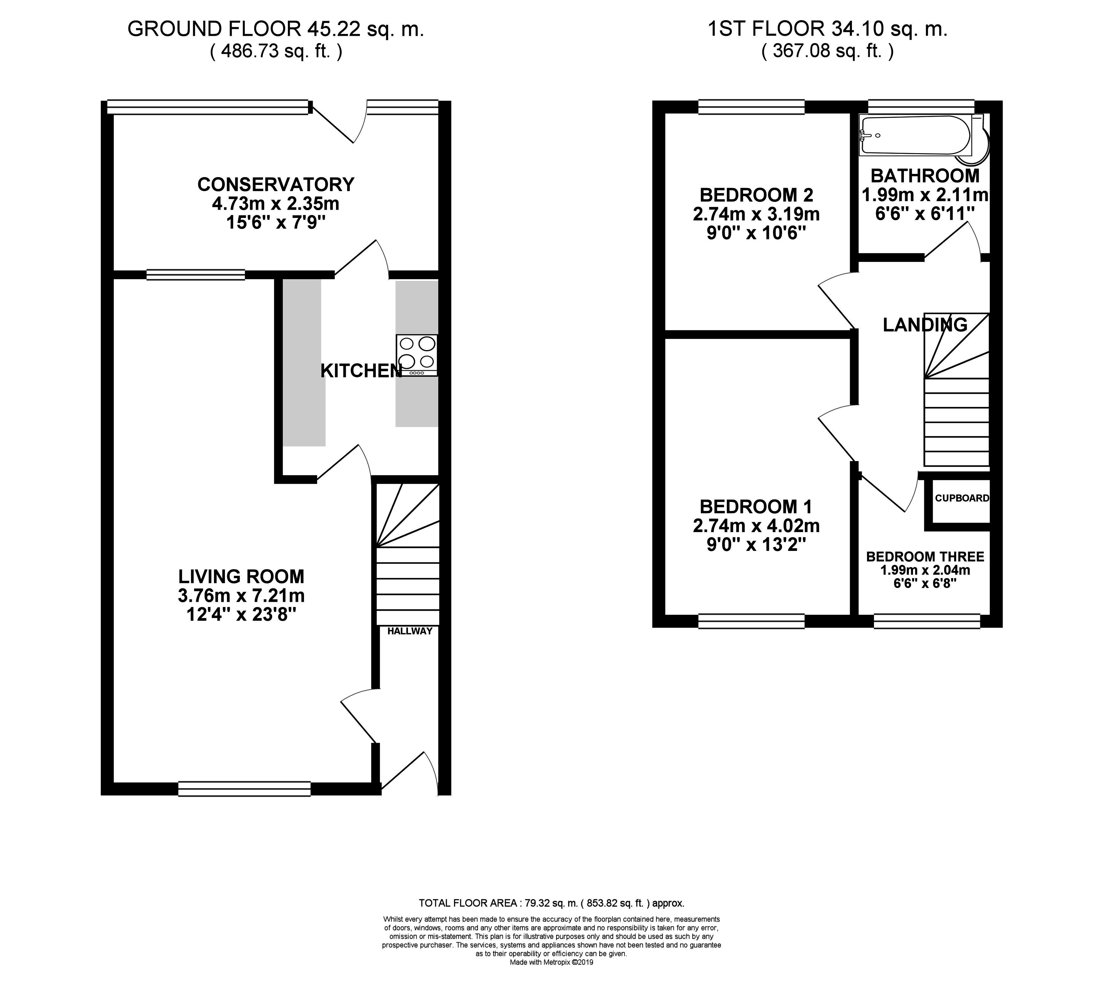 3 Bedrooms Terraced house for sale in Busdens Way, Milford, Godalming, Surrey GU8