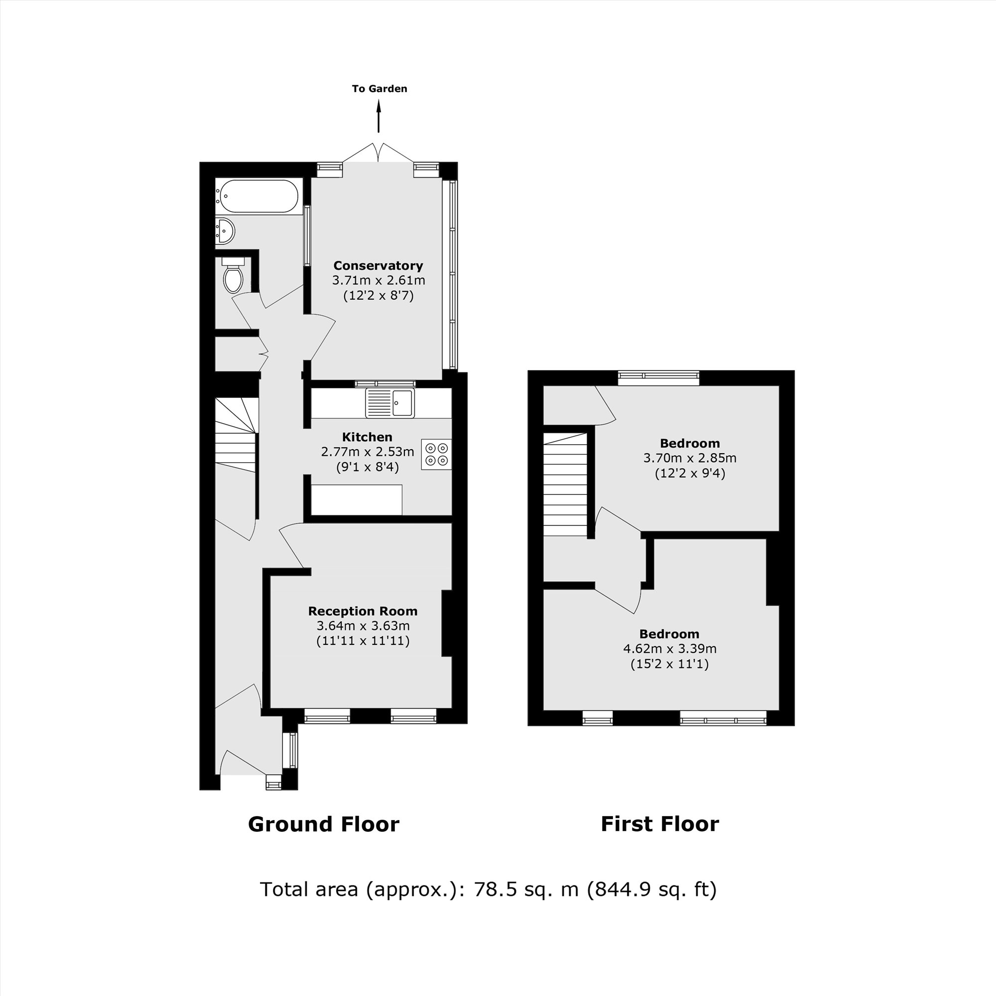 40, Inigo Jones Road, London floorplan